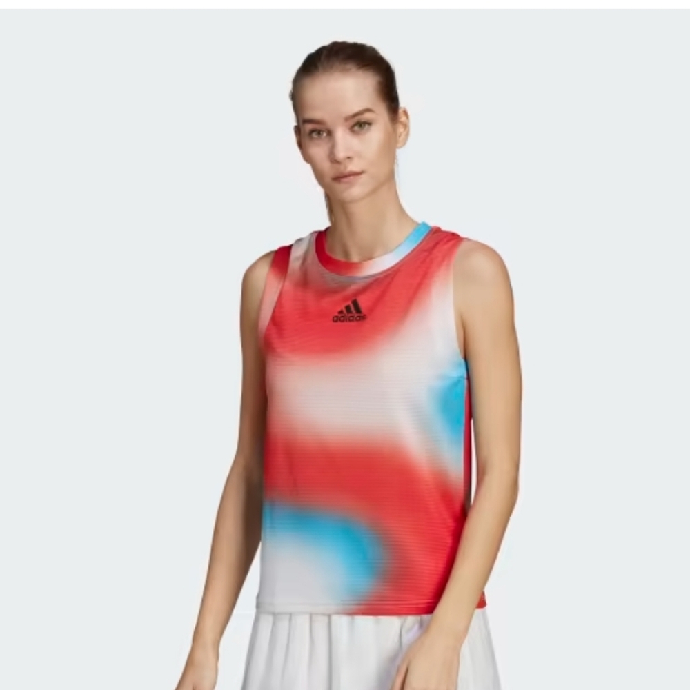 Final Price🎾Adidas Melbourne Tennis Printed Y-Tank Top
